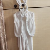 Карнавальний костюм зайчика на 3-4 роки