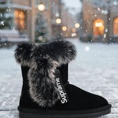 Шикарні стильні уггі натуральний замш 26-30 розмір якість бомба