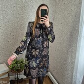 Красивезне плаття прямого крою на довгий рукавчик ✨Без дефектів ✨