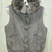 Жіноча жилетка, ждинс