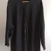 Кофта теплый трикотаж рубчик с вышивкой