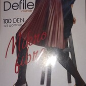 Колготи жіночі Мікрофібра 100 Den, чорні, розмір 2 від Defile.