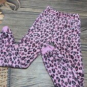 Плюшевые пижамные штаны на 10/11 лет, состояние отличное