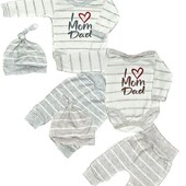 Комплект ясельний 3х предметний з інтерлоку