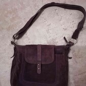 Сумка з натуральної замші