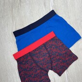 Primark.Набір боксерок 2 шт для хлопчика 5/6 років