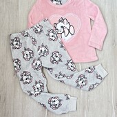 Disney .Плюшева тепла піжама для дівчинки 110(4-5 років)