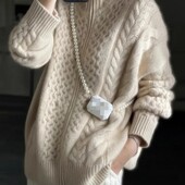 Шикарный вязаный кардиган, кофта на молнии, р. l, наш 48-52