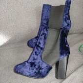 Bertie 36p ботільони велюр