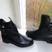 Зима! Нат.кожа+Нат.мех! качество! 36р - 23,5см