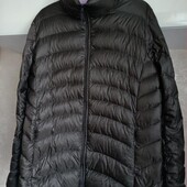 Брендовий натуральний шоколадний пуховік р.л