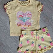 Primark + Dunnes stores брендовый новый комплект на девочку рост 86/92 см