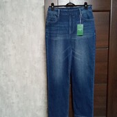 Новые брендовые коттоновые джегинсы стрейч р.М(14).