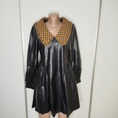 Чорне плаття під шкіру ASOS р 10 Пог -44