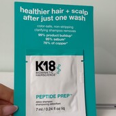 K18 Peptide Prep Detox детокс шампунь з пептидами. Оригінал