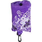 Стильна еко-сумка складна "метелики" 48х65 см. карабін та чохол!