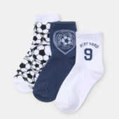 Набір носочків, 3 штуки, розмір 23/26