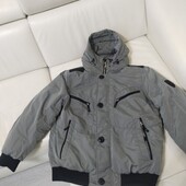 Теплюща зимова куртка р. 56, пух, XXL