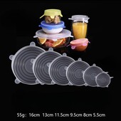 Универсальные силиконовые крышки