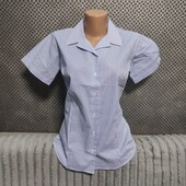 Женская рубашка в полоску, р.M