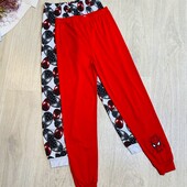 Дитячі трикотажні штани (домашній одяг) для хлопчика 128 см primark людина павук