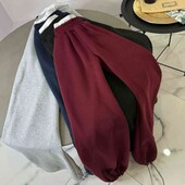 штани з лого, якісна тринитка