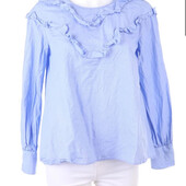 Стилтна котонова блуза, М