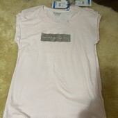 Футболка пудровая -М