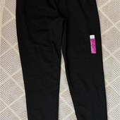 Утеплені спортивні штани Джогери чорні 158р