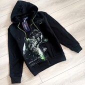 Толстовка батник на флісі 146р світиться в темряві