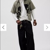 Темно сині джинси широкі Jaya Baggi Bog