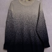 Женский теплый длинный свитер отличного качества