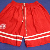 Шорти футбольні з емблемою клубу Аякас розмір М