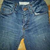 Фирменные стильные джинсы на девочку рост 110/116
