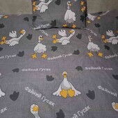 Простирадло полуторне та дві наволочки 50х70 см. Бязь Голд Люкс