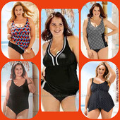 На вибір. Стильний корегуючий купальник з утяжкою, Esmara, розм. евро 46