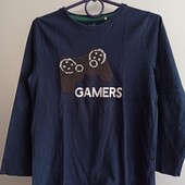 Лонгслив футболка трикотажная