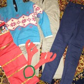 Зимняя одежда на 8-11лет в отличном состоянии