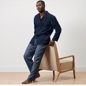 Кофта фланелева для дома та сну від tchibo(німеччина) розмір Л евро