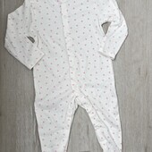 Primark.Котоновий чоловічок для дівчинки 86 см