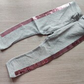 Лупилу! Утеплённые лосины для девочки, леггинсы с начесом! 86/92! Лот 7