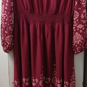 Нова штапельна сукня, красива та якісна, з кармашками, купляла в Америці. Розмір L.