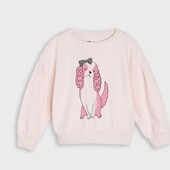 Світшот.один на вибір.sinsay.розмір104,110, 116,122,128,в розмірі 140 тільки рожевий