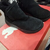 Замшеві на флісі уггі ботинки чобітки skechers 32