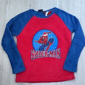 Spider -Man.Тепла плюшева кофта для хлопчика 128 см (7-8 років)