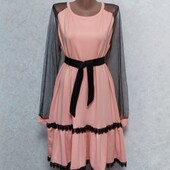 Красивое нарядное платье р.52. Новое!