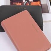 Гаманець жіночий рожевий з екошкіри 15х10х3 см