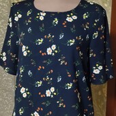 Розпродаж! Блузка квітковий малюнок