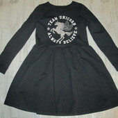 Тепла сукня від H&M для дівчинки 10-11 років