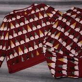 Яркая женская пижама большого размера